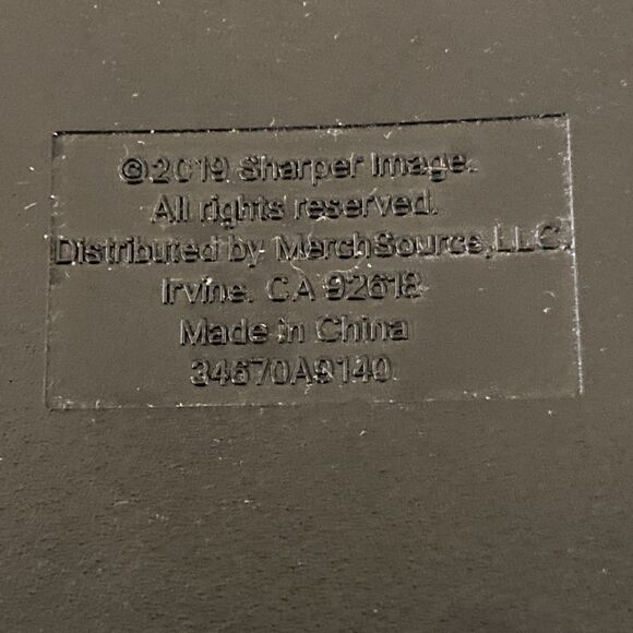 Sharper Image Sound Machine & Star Projection Alarm Battery Clock TESTED - Picture 8 of 8